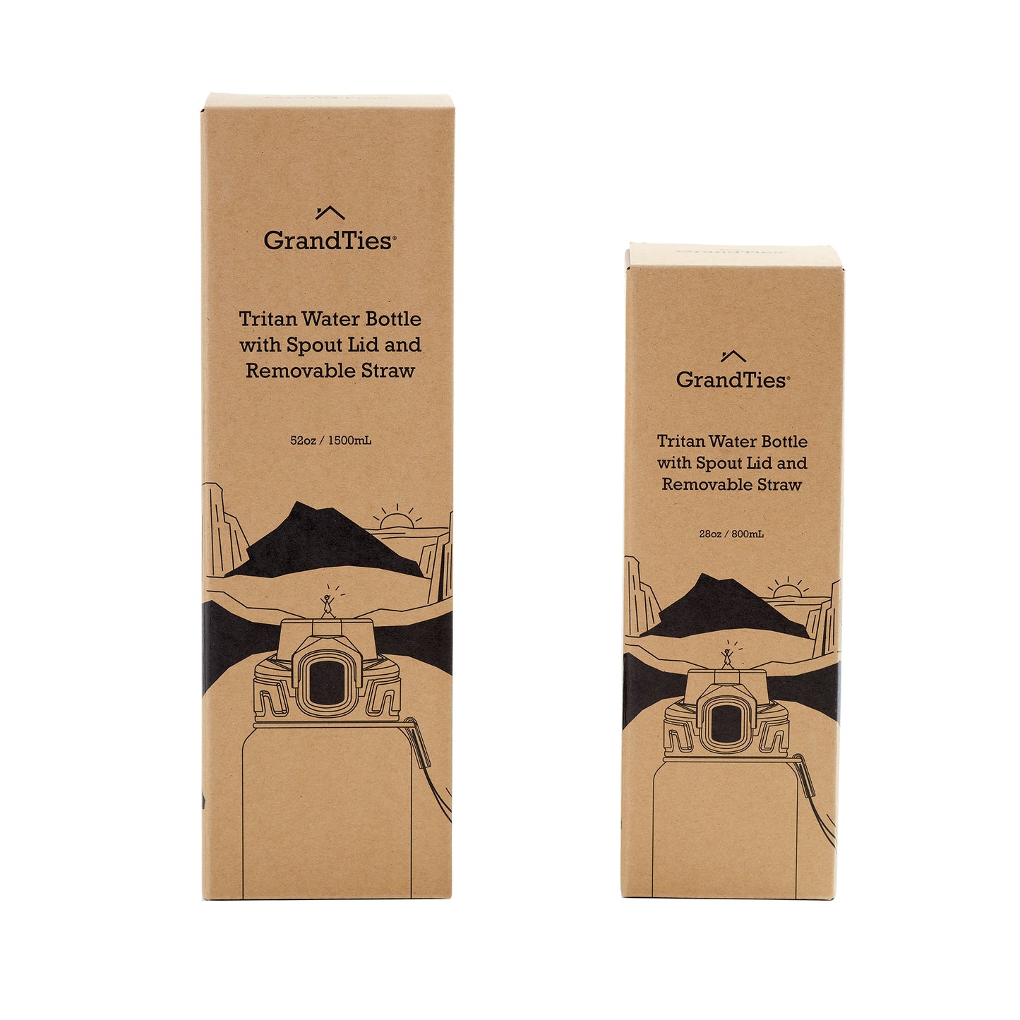 GRANDTIES グランタイズ トライタンスポーツウォーターボトル【1500ml】